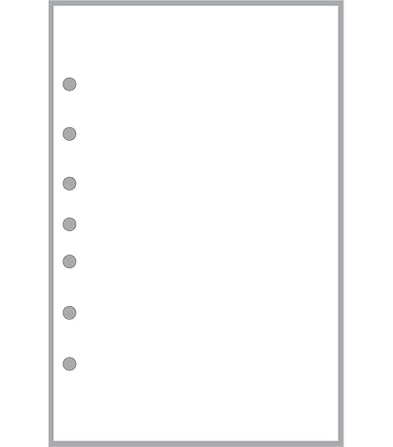 クラシックサイズ アドレスページ（英語版） システム手帳リフィル